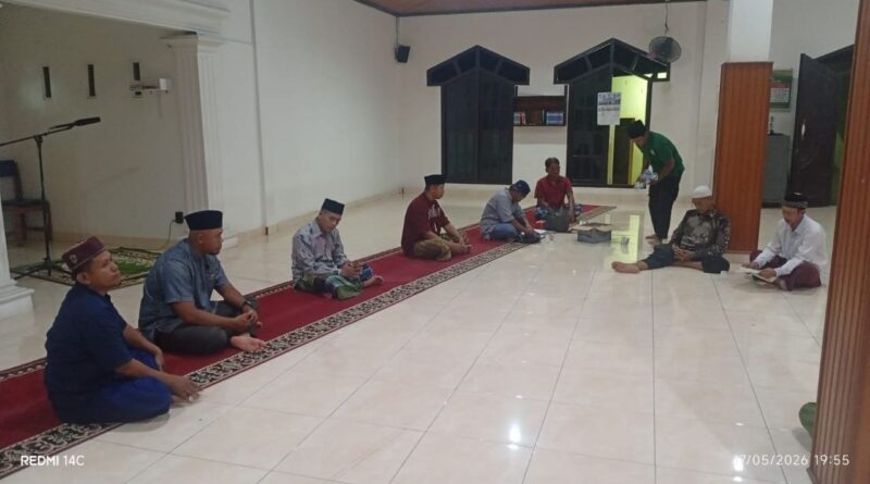 Jelang Iduladha, Warga LDII Simpang Aro Musyawarahkan Kesiapan Kurban